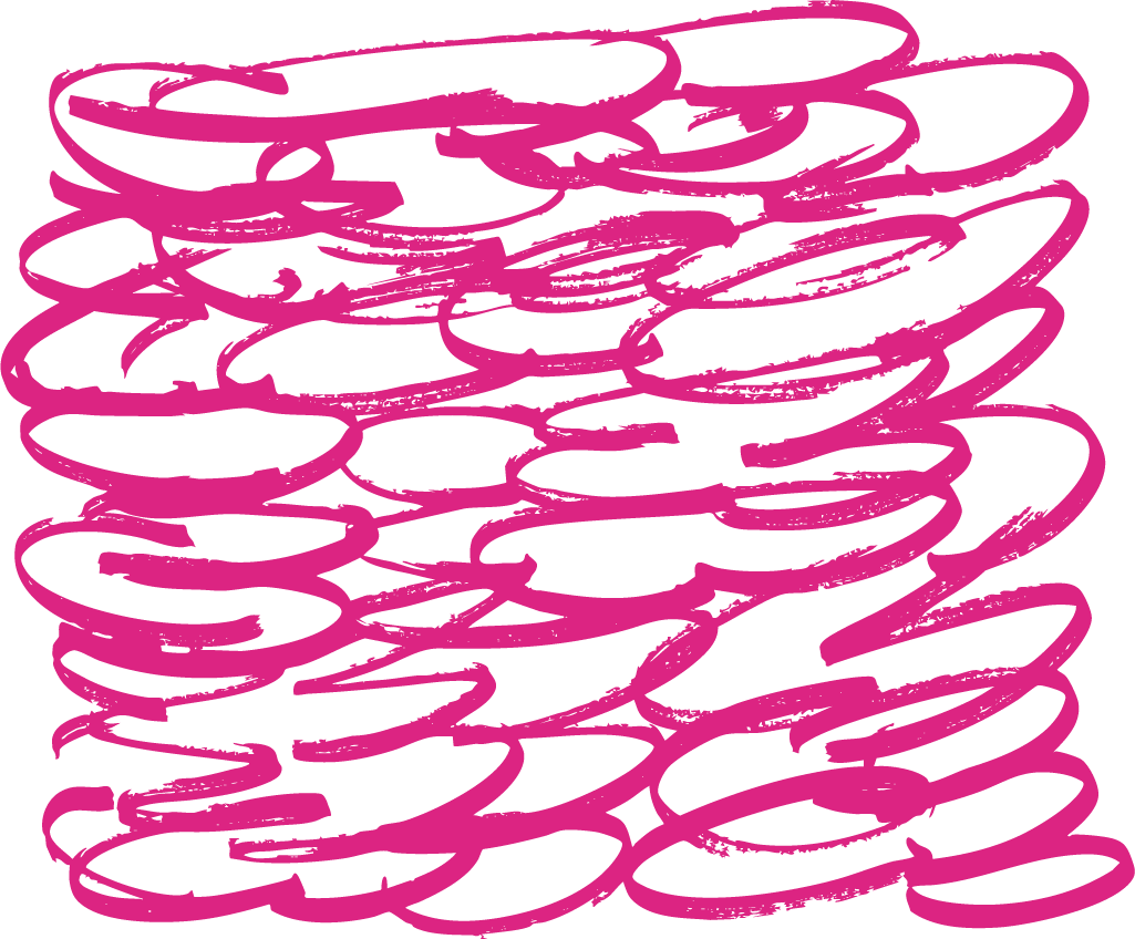 SOSUK! Scribble background pink